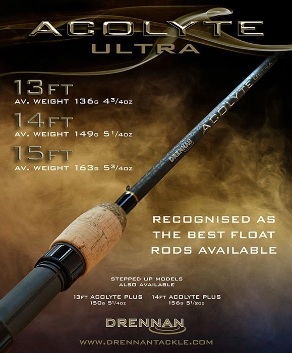 Drennan Acolyte Ultra Float Rod - 13' 11 Drennan Acolyte Ultra Float Rod - 13' - Image 9