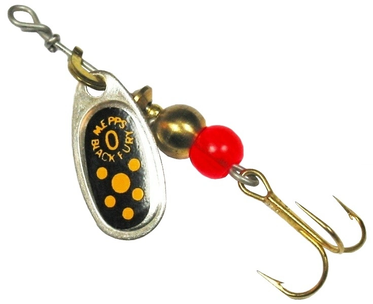 Mepps Black Fury Lure - Black Fury Chartreuse 2 4 Mepps Black Fury Lure - Black Fury Chartreuse 2 - Image 2