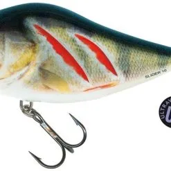 Salmo Floating Slider Jerkbait 10cm - Real Hot Perch -Fishing Rods store 44403 12