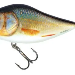 Salmo Floating Slider Jerkbait 10cm - Real Hot Perch -Fishing Rods store 44403 6