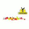 Veniard Hot Colour Brass Beads - XS Fluorescent Orange 2.8mm -Fishing Rods store 44448
