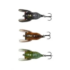 Savage Gear 3D Cicada Lure - Black 3.3cm 3.5g -Fishing Rods store 44456 2