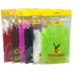 Veniard Turkey Marabou Feathers - Amber
