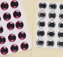 Veniard Epoxy Eyes - S Red/Black 3mm