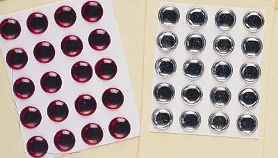 Veniard Epoxy Eyes - S Red/Black 3mm 3 Veniard Epoxy Eyes - S Red/Black 3mm