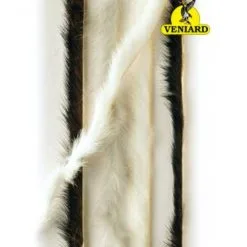 Veniard Mink Zonker Strips - Natural Black