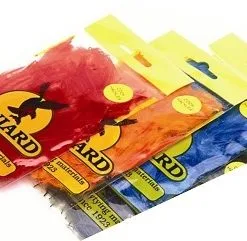 Veniard Short Cock Neck Hackles - 1g Teal Blue