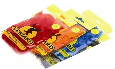 Veniard Short Cock Neck Hackles - 1g Teal Blue 3 Veniard Short Cock Neck Hackles - 1g Teal Blue