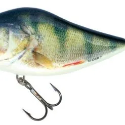 Salmo Sinking Slider Jerkbait 12cm - Real Hot Perch -Fishing Rods store 46213 4