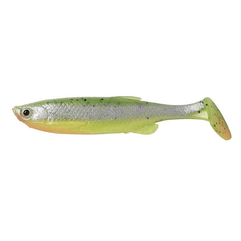 Savage Gear LB 3D Fat Minnow T-Tail Lure - Fluo Green Silver 7.5cm 5g 7 Savage Gear LB 3D Fat Minnow T-Tail Lure - Fluo Green Silver 7.5cm 5g - Image 5