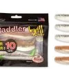Quantum Q-Paddler Clear Water Power Pack - 10cm 3xSalt&Pepper 2xSand Goby -Fishing Rods store 47843