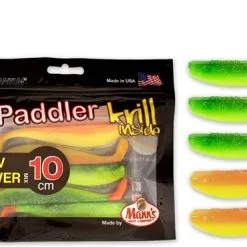 Quantum Q-Paddler UV Lures Power Pack - 10cm 3xHot Shad 2xDesert Sunset