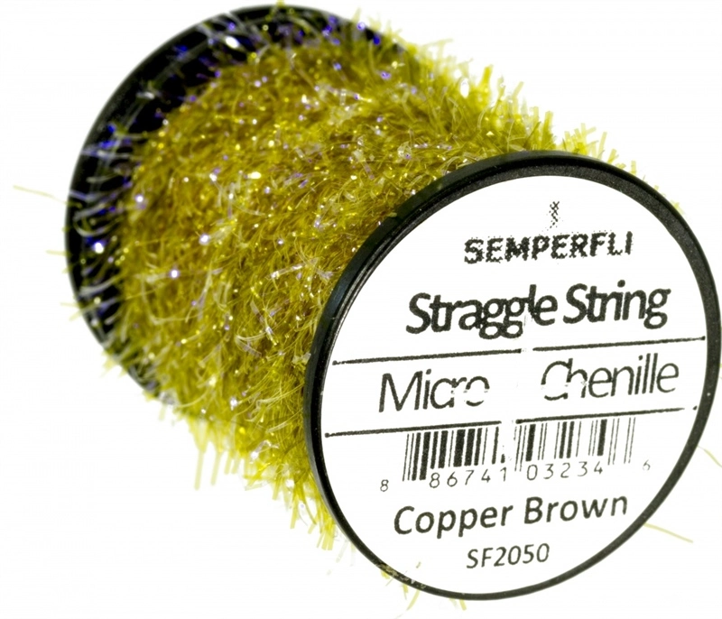 Semperfli Micro Chenille Straggle String - Black 4 Semperfli Micro Chenille Straggle String - Black - Image 2