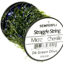 Semperfli Micro Chenille Straggle String - Black 30 Semperfli Micro Chenille Straggle String - Black -Fishing Rods store 48075 12