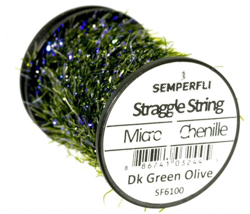Semperfli Micro Chenille Straggle String - Black 15 Semperfli Micro Chenille Straggle String - Black - Image 13