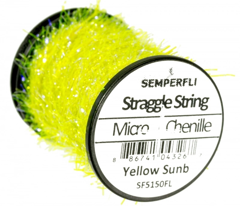 Semperfli Micro Chenille Straggle String - Black 6 Semperfli Micro Chenille Straggle String - Black - Image 4