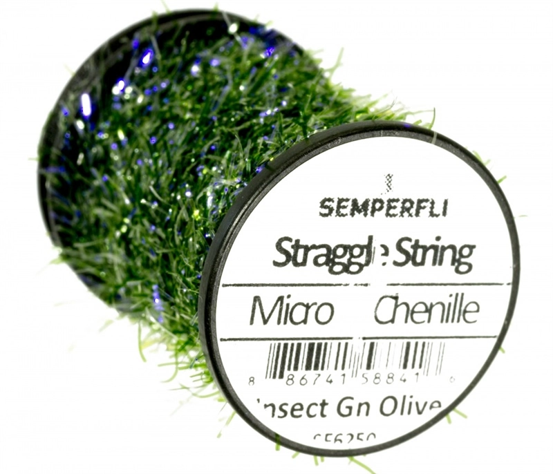 Semperfli Micro Chenille Straggle String - Black 7 Semperfli Micro Chenille Straggle String - Black - Image 5