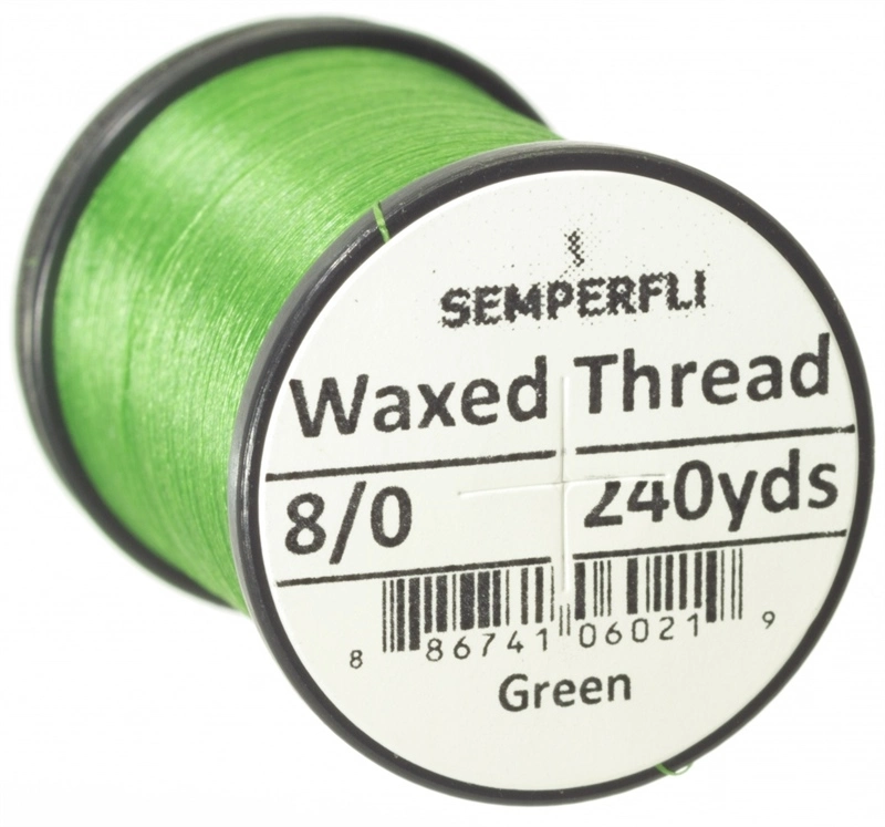 Semperfli Classic Waxed Thread 240yd - 6/0 Black 4 Semperfli Classic Waxed Thread 240yd - 6/0 Black - Image 2