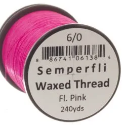 Semperfli Classic Waxed Thread 240yd - 6/0 Black 25 Semperfli Classic Waxed Thread 240yd - 6/0 Black -Fishing Rods store 48080 11