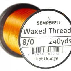 Semperfli Classic Waxed Thread 240yd - 6/0 Black 16 Semperfli Classic Waxed Thread 240yd - 6/0 Black -Fishing Rods store 48080 2