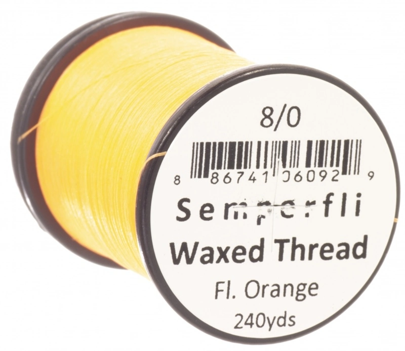 Semperfli Classic Waxed Thread 240yd - 6/0 Black 8 Semperfli Classic Waxed Thread 240yd - 6/0 Black - Image 6
