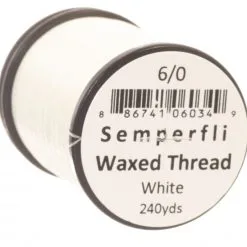 Semperfli Classic Waxed Thread 240yd - 6/0 Black 21 Semperfli Classic Waxed Thread 240yd - 6/0 Black -Fishing Rods store 48080 7