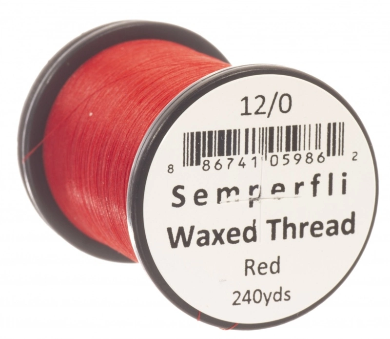 Semperfli Classic Waxed Thread 240yd - 6/0 Black 3 Semperfli Classic Waxed Thread 240yd - 6/0 Black