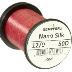 Semperfli Nano Silk 50D - 12/0 Black+ -Fishing Rods store 48084 4