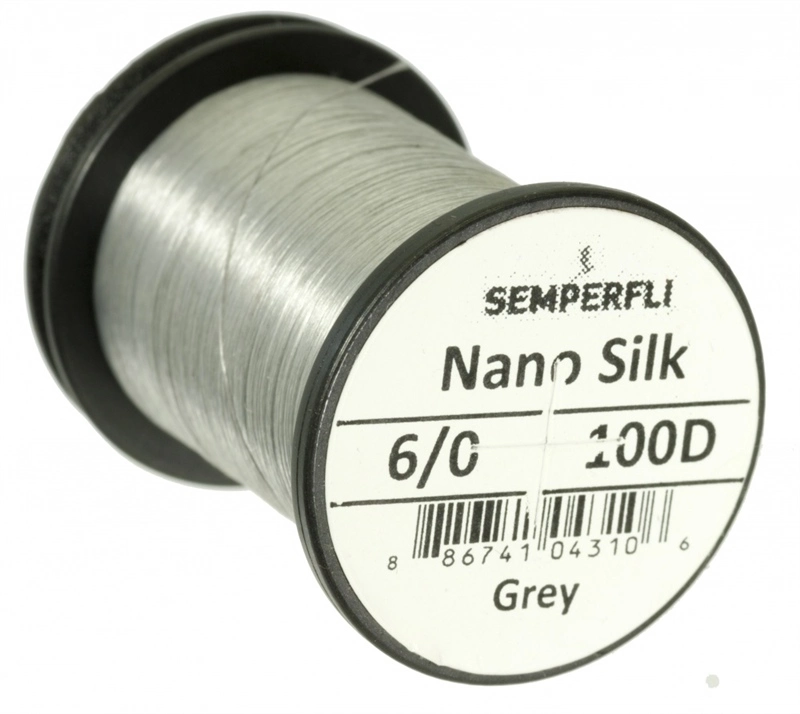 Semperfli Nano Silk 100D - 6/0 Black 3 Semperfli Nano Silk 100D - 6/0 Black