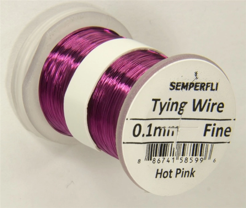 Semperfli 0.1mm Wire - Bright Damsel Green 7 Semperfli 0.1mm Wire - Bright Damsel Green - Image 5