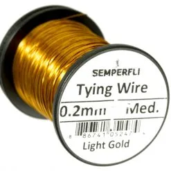 Semperfli 0.2mm Wire - Baby Pink 9 Semperfli 0.2mm Wire - Baby Pink -Fishing Rods store 48092 2