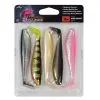 Fox Zander Pro Ultra UV Shad - 7.5cm Mixed Colours 5pcs -Fishing Rods store 48326