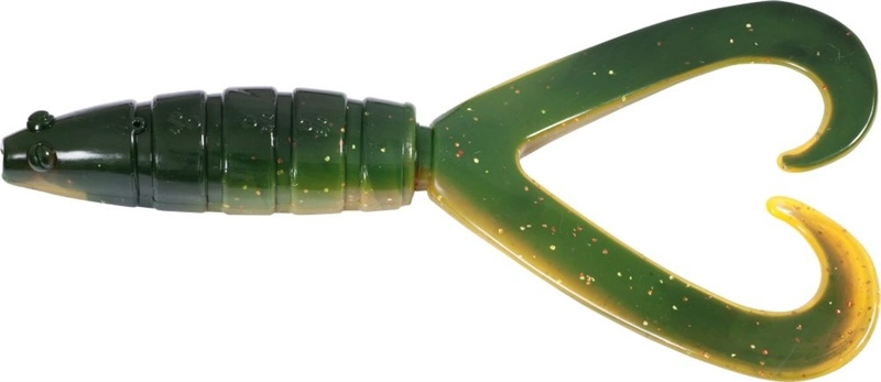 Quantum Twinler Soft Plastic Lure 58g 20cm - Orange Craw 3 Quantum Twinler Soft Plastic Lure 58g 20cm - Orange Craw