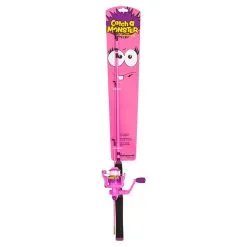 Shakespeare Catch A Monster Kids Spin Combo - Pink 4'6 15-30g -Fishing Rods store 48934 2