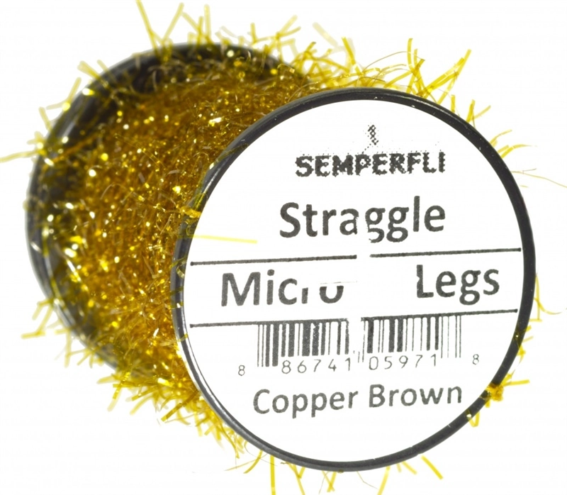 Semperfli Straggle Legs - 6m Spool - Black 5 Semperfli Straggle Legs - 6m Spool - Black - Image 3