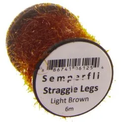 Semperfli Straggle Legs - 6m Spool - Black 18 Semperfli Straggle Legs - 6m Spool - Black -Fishing Rods store 49446 6
