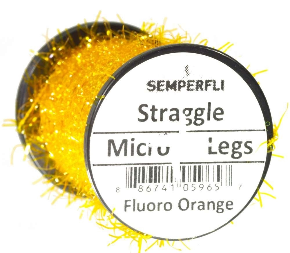 Semperfli Straggle Legs - 6m Spool - Black 12 Semperfli Straggle Legs - 6m Spool - Black - Image 10