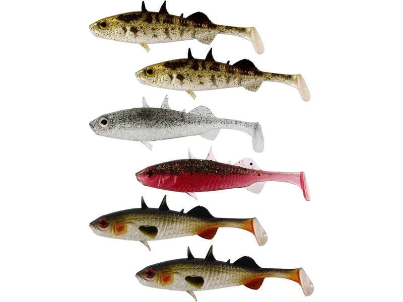 Westin Stanley The Stickleback Shadtail - Mixed Colours - 5.5cm 1.5g - Clear Water Mix 6pcs 4 Westin Stanley The Stickleback Shadtail - Mixed Colours - 5.5cm 1.5g - Clear Water Mix 6pcs - Image 2