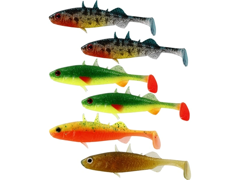 Westin Stanley The Stickleback Shadtail - Mixed Colours - 5.5cm 1.5g - Clear Water Mix 6pcs 3 Westin Stanley The Stickleback Shadtail - Mixed Colours - 5.5cm 1.5g - Clear Water Mix 6pcs
