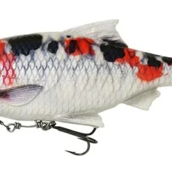 Savage Gear 4D Line Thru Pulse Tail Roach 18cm 90g SS - Firetiger -Fishing Rods store 49525 3
