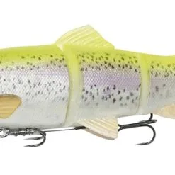 Savage Gear 4D Line Thru Trout Lure 30cm 303g - Brown Trout UV Belly