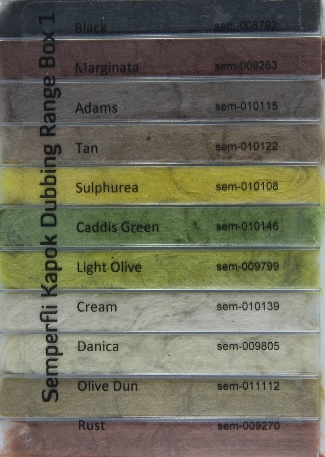 Semperfli Kapok Dubbing - Adams 3 Semperfli Kapok Dubbing - Adams