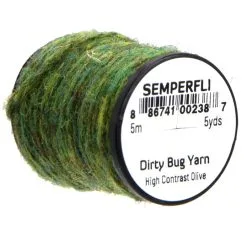 Semperfli Dirty Bug Yarn - Caddis Brown -Fishing Rods store 51096 16
