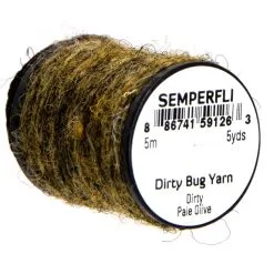 Semperfli Dirty Bug Yarn - Caddis Brown -Fishing Rods store 51096 20