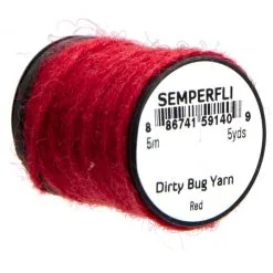 Semperfli Dirty Bug Yarn - Caddis Brown -Fishing Rods store 51096 4