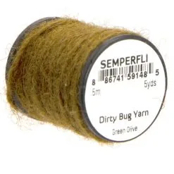Semperfli Dirty Bug Yarn - Caddis Brown -Fishing Rods store 51096 5