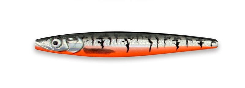 Savage Gear Line Thru Zerling Lure 10.6cm 20g Sinking - Green Silver 5 Savage Gear Line Thru Zerling Lure 10.6cm 20g Sinking - Green Silver - Image 3