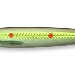 Savage Gear Line Thru Zerling Lure 10.6cm 20g Sinking - Green Silver 16 Savage Gear Line Thru Zerling Lure 10.6cm 20g Sinking - Green Silver -Fishing Rods store 51210 5