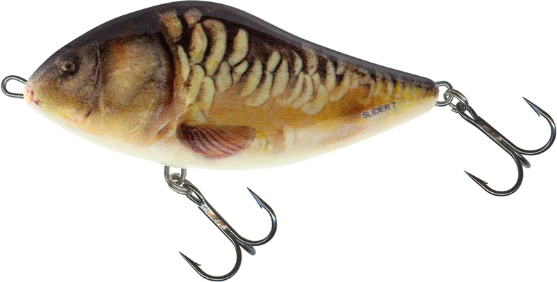 Salmo Supernatural Slider Lure 10cm Sinking - Golden Crucian 4 Salmo Supernatural Slider Lure 10cm Sinking - Golden Crucian - Image 2