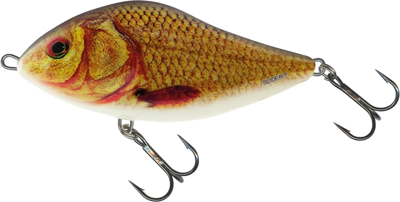 Salmo Supernatural Slider Lure 10cm Sinking - Golden Crucian 5 Salmo Supernatural Slider Lure 10cm Sinking - Golden Crucian - Image 3